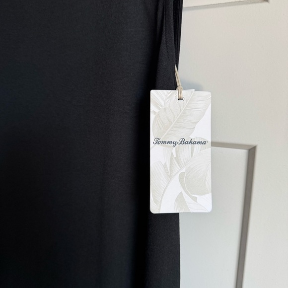 NWT Tommy Bahama Black Darcy Dress - Picture 5 of 6